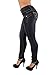 Style SF85100S–Colombian Design, Butt Lift, Levanta Cola, Skinny Jeans in Washed Black Size 5