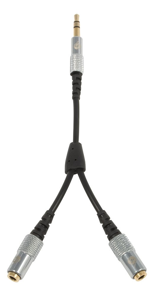 FISUAL S-Flex Mini 3.5mm Jack Splitter - 10cm