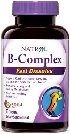 New - Natrol B-Complex Fast Dissolve - 90 Tablets