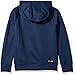 adidas Big Boys' Po Tech Fleece Hoodie, Collegiate Navy/Shock Slime, Large/14-16