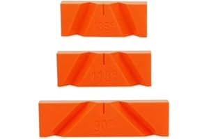 3PCS Drill Bit Sharpening Guide Jig Set Manual Grinder Tool Plastic Guide for 90° 118° 135° Angles Bench Grinder Sharpening T