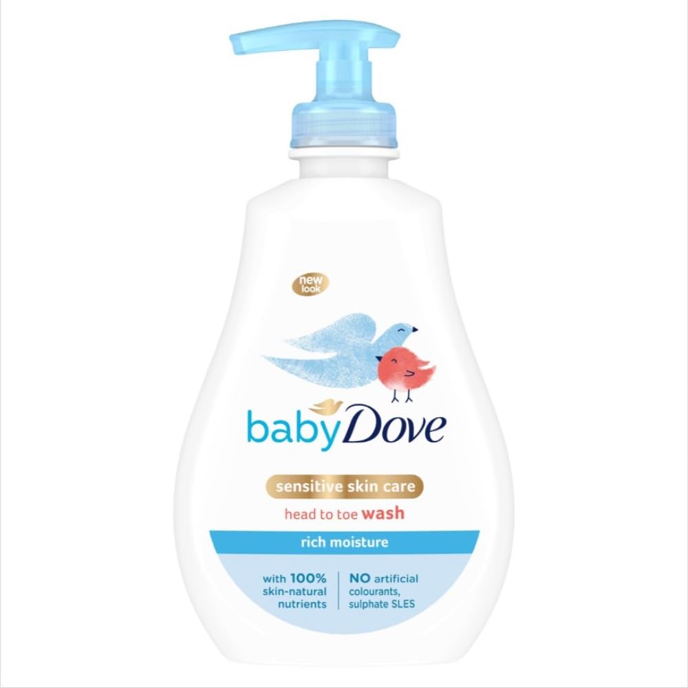 Dove Baby Rich Moisture Head to Toe Wash 400 ml