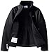 Columbia Girl's Girls Brookview Softshell, Black, Medium