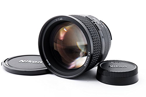 Nikon Af Nikkor 85Mm F/1.4D If Noir - Lentilles et Filtres D'Appareil Photo (9/8, 0,85 M, Auto/Manuel, 8,5 Cm, 28,30°, Hn-31 Lc-77 Cl-0715)