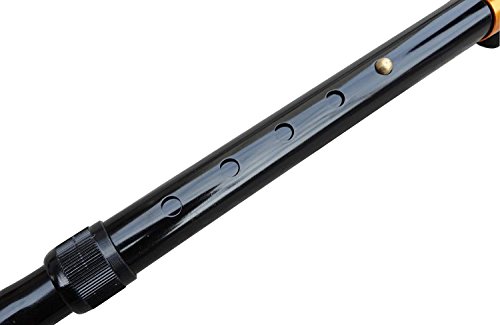 Walking Cane,Folding Cane for Men Women with T Handle,Quick Lock,Collapsible,Adjustable Walking Sticks(Black)
