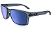 Oakley Mens Holbrook Asian Fit Sunglasses, Crystal Black/Ice Iridium, One Size
