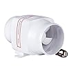SEAFLO-4-In-Line-Marine-Bilge-Air-Blower-12V-270-CFM-Quiet-Boat-White