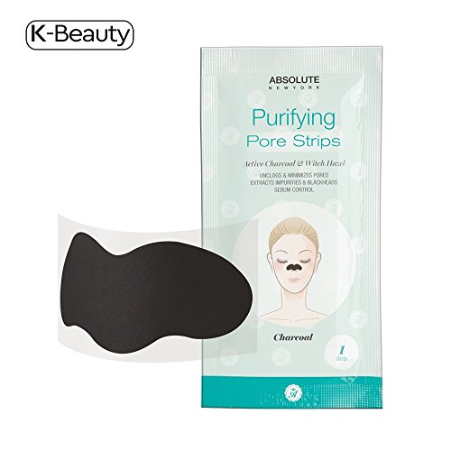Absolute Purifying Pore Strips Active Charcoal & witch hazel 5 strips