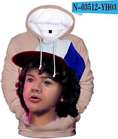 stranger things 3d hoodie