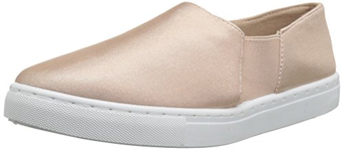 Qupid Women's Moira-07 Sneaker, Champagne, 8 M US