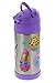 Thermos Funtainer Vacuum Insulated Stainless Steel 10oz Food Jar & 12oz Water Bottle w/Straw Set - Tasteless and Odorless, BPA-free, Great for Children, Lunchbag, Travel- Purple Shopkins