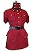 HOLRAN Hellsing Red Cosplay Costume Uniform (Female:Large)