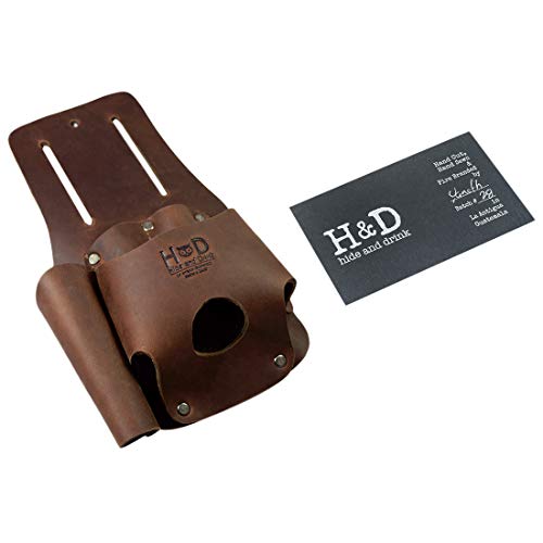 Hide & Drink, Leather Tape & Knife Holder/Marking and Measuring Pouch