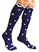 A-Swift Compression Socks (1 pair) for Women & Men (Doggy, S/M)