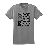 Best Dad Ever T-Shirt XL Sport Grey