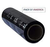 Stretch Wrap Industrial Strength 1100ft x18" by PACK of AMERICA Plastic Shrink Wrapping Film, Packing &Moving Supplies, Pallets, Furniture, Boxes, Shipment Protection (1 Pack Opaque 3" Core 80 Gauge)