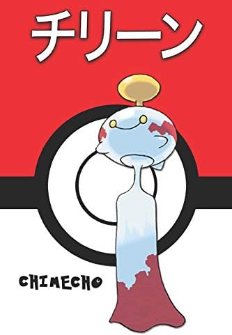 Chimecho チリーン Pokemon Notebook Blank Lined Journal By Legends Lickitung Amazon Ae