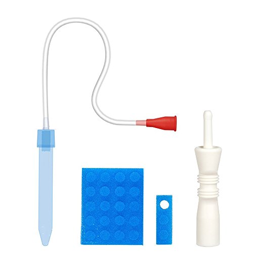 Baby Nasal Aspirator for Newborns to Toddlers - with 23 Extra Hygiene Filters + 1 Baby Colic and Gas Relief, Premium Mucus Aspirator Snot Sucker for Infant, Booger Extractor, Nasal Congestion Relief