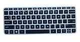CaseBuy Keyboard Cover Compatible 2019 2018 2017 HP Stream 11 ah110nr ah012dx ah112dx / HP Stream 11 Pro G4 G2 11.6 / HP Stream 11 y010wm y010nr y020nr Soft-Touch Protective Skin, Black