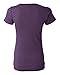 Bella womens Triblend Short-Sleeve T-Shirt(B8413)-PURPLE TRIBLEND-L