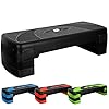 KAYMAN-Exercise-Steps--Fitness-Stepper-for-Home-Gym-Suited-for-Aerobics-Cardio-Weights-Yoga-DVD-Workout--Adjustable-3-Step-Level-Heights-10-15-20cm--Perfect-Equipment-Accessory-Set-for-Fitness-Routine KAYMAN Exercise Steps – Fitness Stepper for Home & Gym, Suited for Aerobics, Cardio, Weights, Yoga, DVD Workout…