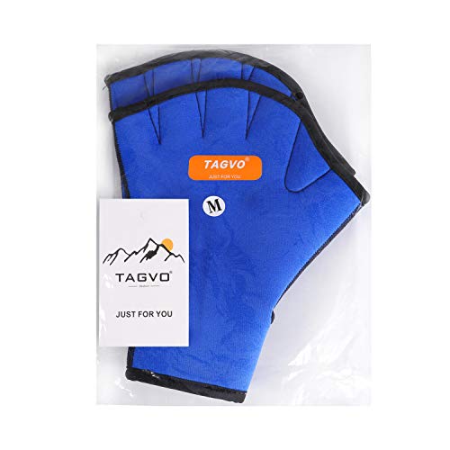image for TAGVO Aquatic Gloves for Helping Upper Body Resistance, Webbed Swim Gl