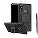 Redmi Note 5 Pro Cover Hybrid DWaybox Rugged Heavy Duty Armor Hard Back Cover Case with Kickstand for Xiaomi Redmi Note 5 Pro/Redmi Note 5 5.99 Inch (Black)