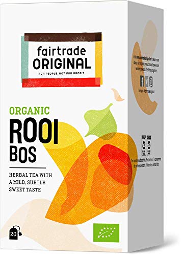 Rooibos Tee von Fairtrade Original | 120 Teebeutel | Set 6 x 20 Beutel = 210 g | 100% Roibusch im Beutel | Bio und Fair… – Bild 3