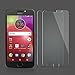 [2 Pack] Moto E4 Screen Protector, SPARIN Tempered Glass Screen Protector for Motorola Moto E 4th Generation 5.0 Inch with Scratch Resistant, Ultra Clear, Cutout for Fingerprint Sensor