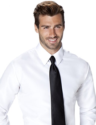 Formal Shirts Men's Fitted Point Collar 