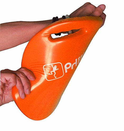 Hongwo Thick NBR Foam Waterproof Round Gardening Kneeling Cushion Pad Kneeler Mat for Baby Bath, Work Kneel Mat for Exericising, Prayer-13"x13"x1"-Orange - Thumbnail 3