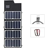 ELEGEEK 26W High Efficiency Folding Solar Panel Charger Built in icGEEK Fast Charging with USB + DC Output (26W 5V/12V)