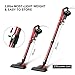 GeeMo Vacuum Cleaner 17Kpa 2 in 1 Handheld Corded Powerful Cleaning Lightweight True HEPA for Hard Floor H594
