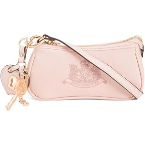 Juicy Couture Royal to Juicy Convertible Baguette Wristlet, 8" W x 4" H x 2" D