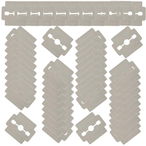 VAGA Set of 50pcs Stainless Steel Replacement Razor Blades for Foot Care, Hard Calluses Removers Corns Shavers Horn Skin Cutters Planers Pedicure Peelers - Thumbnail 2