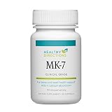 Healthy Directions MK-7 Vitamin K Supplement for Healthy Arteries and Strong Bones, 30 capsules (30-day supply)