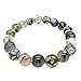 Gorgeous 10mm Round Natural Agate Stretchy Bracelet Fits up to 8.5 inch wrist