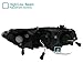 Spec-D Tuning 2LHP-CV062JM-RS Spec-D Led Projector Headlight Black Housing