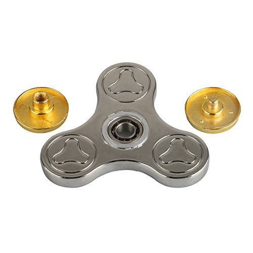 Fidget Spinner EDC Toy Premium Titanium Hand Spinner up to 3min High Speed Relieves Stress Reducer, Relieving Stress, Killing Time,ADD, ADHD, Anxiety, and Autism Adult Children (Black)