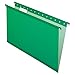 Pendaflex SureHook Reinforced Hanging Folders, Legal Size, Bright Green, 1/5 Cut, 20/BX (6153 1/5 BGR)