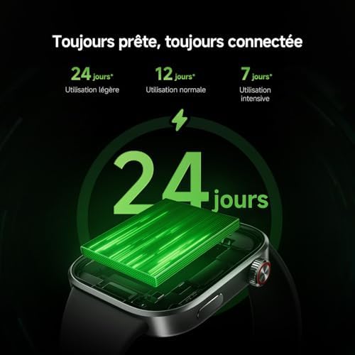 Redmi Watch 6 NFC, Montre Connectée, Autonomie de 24 Jours, Gris — photo 3 sur 8
