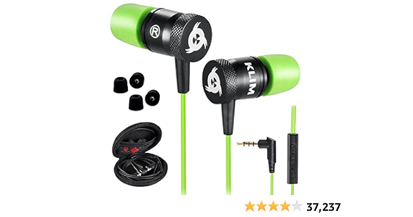 KLIM Fusion Earbuds with Mic Audio 