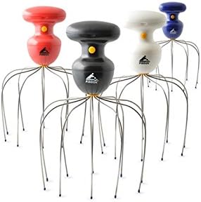 Pinook Stimulating and Vibrating Head Massager, Black