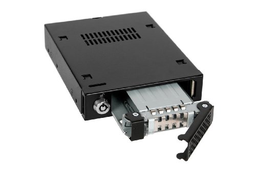 ICY DOCK Rugged 2.5 SATA HDD & SSD Hot Swap Mobile Rack for 3.5 Drive Bay - ToughArmor MB991SK-B