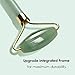 Jade Roller For Face – Gua Sha Tools – Aging Wrinkles,Puffiness Facial Skin Massager – Premium Authentic Jade Stone (Green)thumb 2