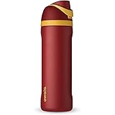 Owala Harry Potter FreeSip Insulated Stainless Steel Water Bottle with Straw, BPA-Free Sports Water Bottle, Great for Travel, 24 Oz, Gryffindor