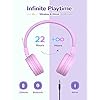 Kids-Bluetooth-Headphones-iClever-Wireless-Headphones-with-MIC-85dB-Volume-Limited-Adjustable-Headband-Foldable-Childrens-Headphones-for-SchoolTravel iClever Kids Bluetooth Headphones, Kids Wireless Headphones with MIC, Volume Limited, Bluetooth 5.0 & Stereo Sound…