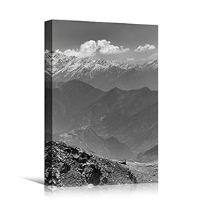 signwin Canvas Wall Art Expressive Landscape Chic Dramatic...