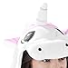 Emolly Fashion Adult Unicorn Animal Onesie Costume Pajamas for Adults and Teens (Medium, Pink/White)