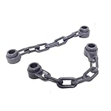 Lego Parts: Chain - 5 Links (Pack of 2 - Dark Bluish Gray)